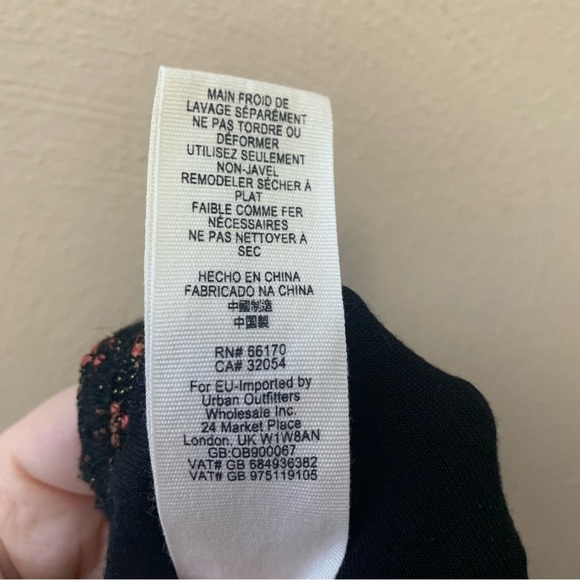 Free People Party Pull-On Flare Pants Size Large - Picture 12 of 13